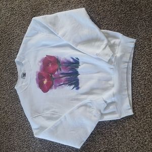 Vintage Flower Fruit of the Loom Sweatshirt